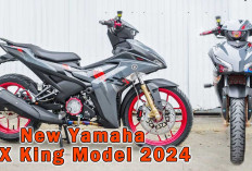 New Yamaha MX King Terbaru 2024 Berteknologi VVA, Sporty Makin di Depan  