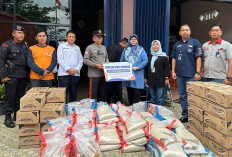 BRI BO Lubuklinggau Salurkan Ratusan Paket Sembako Kepada Warga Terdampak Banjir Muratara 