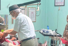 Pemasangan Gigi Palsu, Dinkes Lubuklinggau Segeralah Lakukan Skrining Seperti Ini   