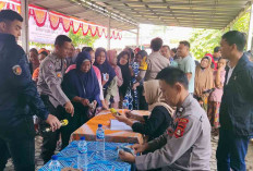Warga Datangi Mapolsek Muara Beliti Musi Rawas, 15 Ton Beras Ludes