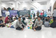 DKM-Jemaah Masjid Raudhatul Jannah Buka Puasa Bersama Anggota Polres Lubuk Linggau