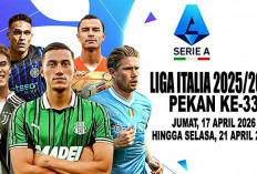 Liga Italia 2025/2026, Pekan ke-33, Jadwal Lengkap, Cek Update Klasemen dan Laga Big Match