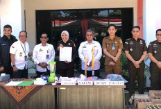 Hadiri Pemusnahan BB Ini Harapan Kalapas Lubuk Linggau 