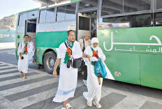 Jemaah Haji Gelombang II Langsung Pakai Ihram Sejak di Asrama Haji, Termasuk dari Musi Rawas