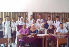 Bola Voli jadi Ekskul Favorit SMP Nusa Lubuklinggau
