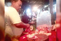  Jelang Tahun Baru, Pedagang Pasar Inpres Lubuklinggau: Harga Ayam Bakal Naik Terus