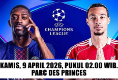 Prediksi PSG vs Liverpool, Liga Champions 2025/2026, Perempat Final, Leg 1, Live di Mana?