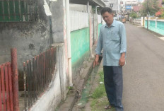 Selokan Dangkal Picu Banjir di Lubuk Linggau, Salah Satunya di Jalan Semeru