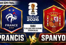 Lagi, La Roja Tekuk Les Bleus?, Prediksi Prancis vs Spanyol, Piala Dunia 2026, Babak Semifinal, Cek Link Live