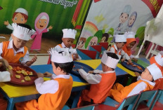  Anak Didik TK Al Munawar Lubuklinggau Asyik Ikuti Cooking Class 