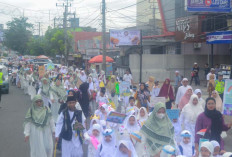 Sebanyak 750 Murid SDIT AN-NIDA’ Lubuklinggau Pawai Ramadhan 1445 H