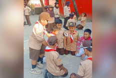 SDN 56 Lubuk Linggau Tumbuhkan Kebersamaan dan Kekeluargaan Melalui Ekskul Pramuka