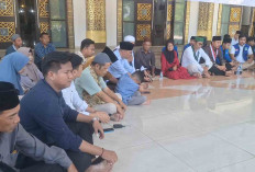 Usai Didemo, Ketua DPRD Musi Rawas dan Mahasiswa Gelar Doa Bersama untuk Almarhum Sopiah
