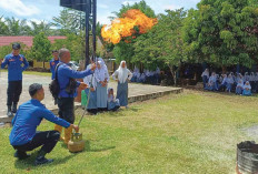 Damkar Mura Berikan Edukasi Cara Padamkan Api ke Masyarakat