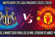 Prediksi Newcastle United vs Manchester United, Liga Inggris 2025/2026, Matchday 29, Cek Link Live