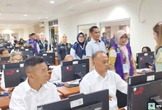 Komisi I DPRD Muba Monitoring Tes Kompetensi Seleksi PPPK Muba Tahun 2024 Periode II 