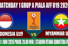 Misi Tiga Poin Perdana, Indonesia U19 vs Myanmar U19, Piala AFF U19 2026, Grup A, Matchday 1, Live Indosiar