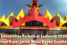 10 Universitas Terbaik di Lampung Tahun 2025, Pilihan Tepat untuk Masa Depan Gemilang