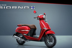 Honda Giorno+ 2026 Resmi Hadir dengan Warna Baru Lebih Stylish dan Irit Bensin Hingga 52 Km/L