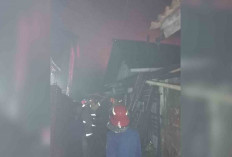 Ditinggal ke Jambi, Rumah di Lubuk Linggau Ludes Terbakar