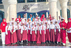 SDN 19 Lubuk Linggau Semangat Ikuti Lomba Gerak Jalan yang Diadakan Dinas Pendidikan dan Kebudayaan