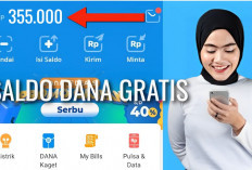 Buruan Klaim Jangan Sampai Ketinggalan, Saldo DANA Gratis Rp355.000 Yuk Ikuti Caranya