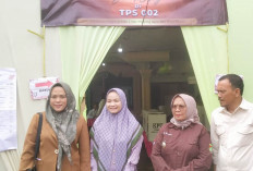 TPS 02 Tempat Wakil Bupati Mura Nyoblos, Prabowo Menang Telak, Ini Jawaban  Hj Suwarti