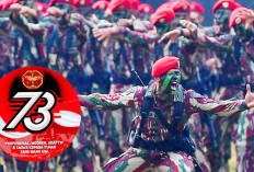 16 April 2025 HUT KOPASSUS ke-73, Profesional Modern Adaptif dan Taqwa