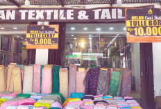 Cuci Gudang Milan Textile, Promo Kain Brukat Hingga Batik Harga Terjangkau