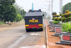 Polres Musi Rawas Terjunkan Water Cannon, Ini Tujuannya