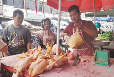 Harga Daging Sapi, Daging Ayam, dan Cabai di Pasar Inpres Lubuk Linggau Mulai Naik, Tembus Rp 140 Ribu Per Kg