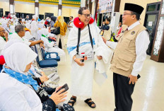 2 Jemaah Tunda Berangkat Bersama Kloter 12 Musi Rawas, Empat Lawang dan Palembang