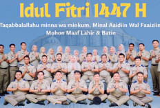 Idul Fitri Idul Fitri 1447 H 2026 M, Kantor Pertanahan Lubuk Linggau Ucapan Mohon Maaf Lahir dan Batin