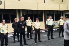 Cek Sikap Tampang dan Kesiapan Satpam Binaan Polres Lubuk Linggau, Ini Tujuannya