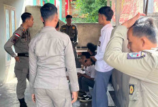 8 Pelajar di Lubuk Linggau Terjaring Patroli Sat PolPP Karena Bolos Jam Pelajaran 