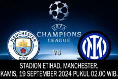 Duel 2 Raja, Prediksi Manchester City vs Inter Milan, Liga Champion 2024, Matchday 1, Cek Cara Nonton Online