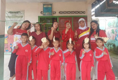 Anak-anak Ceria Ikuti Lomba di PAUD Melati Lubuk Linggau, Rayakan Hari Kemerdekaan RI ke-80