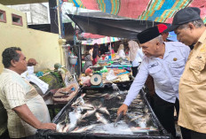 Sidak Pasar, Pemkab Musi Rawas Berharap Pedagang Tak Naikan Harga Terlalu Tinggi