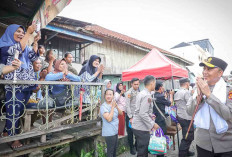 Polda Sumsel Bedah 40 Rumah Warga, Korban Kebakaran Terima Rumah Layak Huni
