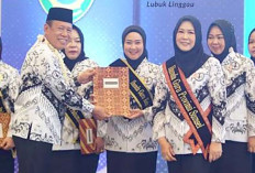 Ketua TP PKK Kota Lubuk Linggau Resmi Dilantik sebagai Ibunda Guru Kota Lubuk Linggau, Ini Harapannya