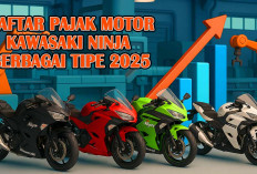 Segini Pajak Motor Kawasaki Ninja di Tahun 2025 Berbagai Jenis dan Tipe, Cek Lengkap 5 Tahunan