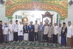 Masjid Al Ikhwan Cereme Taba Lubuklinggau Sukses Gelar Tausyiah dan Doa Bersama