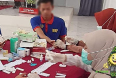 Nakes Klinik Lapas dan Puskesmas Sidorejo Periksa Warga Binaan Lapas Lubuk Linggau