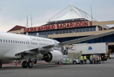 Hidupkan Kembali Penerbangan Internasional, Bandara SMB II Dideadline 2 Tahun