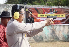 Gelar Lomba Menembak, Kapolres Mura Pastikan Anggotanya yang Menggunakan Senpi Sudah Sesuai SOP 
