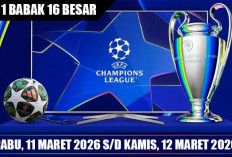 Madrid vs City Main Kapan?, Liga Champion 2025/2026, 11-12 Maret 2026, Leg 1, Babak 16 Besar, Cek Link Live