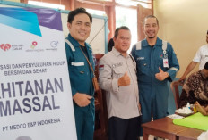 Sosialisasi Peduli Kesehatan, Medco E&P Gelar Khitanan Massal di Desa Tri Mukti BTS Ulu