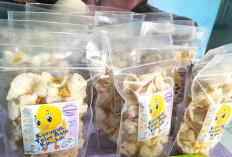Kerupuk Telur Asin Kin_Kin, Cita Rasa Khas Jawa Kini Jadi Oleh-oleh Favorit di Lubuk Linggau