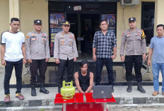Curi Laptop dan Tabung Gas di Runah Guru Honorer, Pria di Musi Rawas Ini Ditangkap saat Mau Jual Barang Curian