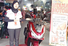 Ada Cash Back untuk Pembeli New Honda PCX 160 Roadsync di Utama Motor Lubuk Linggau 